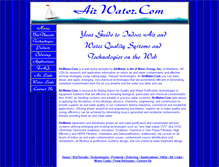 Tablet Screenshot of airwater.com